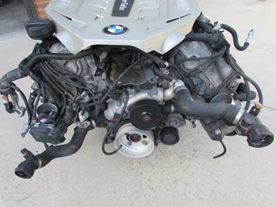 BMW 4.4L V8 Twin Turbo Engine N63B44A 11002212338 F10 550iX F12 650iX F01 750iX xDrive only7